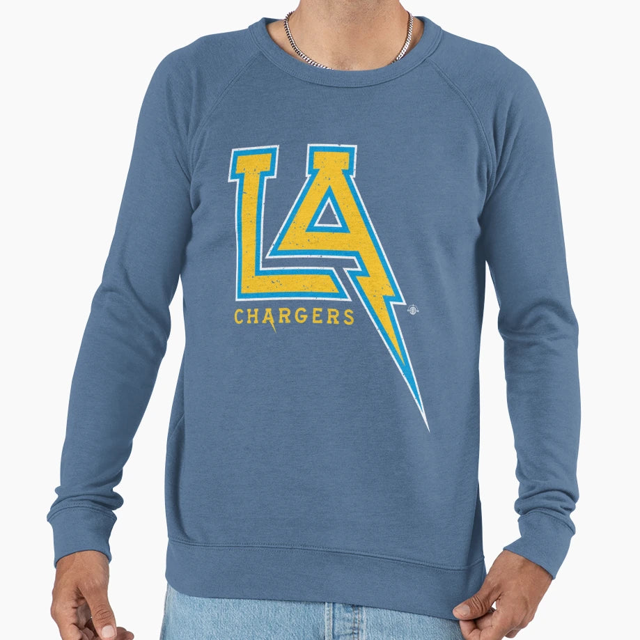 Los Angeles Chargers Dam Good Game Sweatshirt - Minimalist Print for Adults - T-Shirt, Sweatshirt, Hoodie