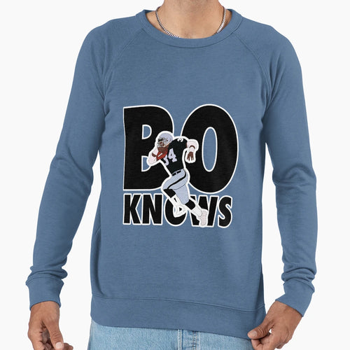 Bo Running To Play Baseball Sweatshirt - Custom Art Print for Adults - T-Shirt, Sweatshirt, Hoodie