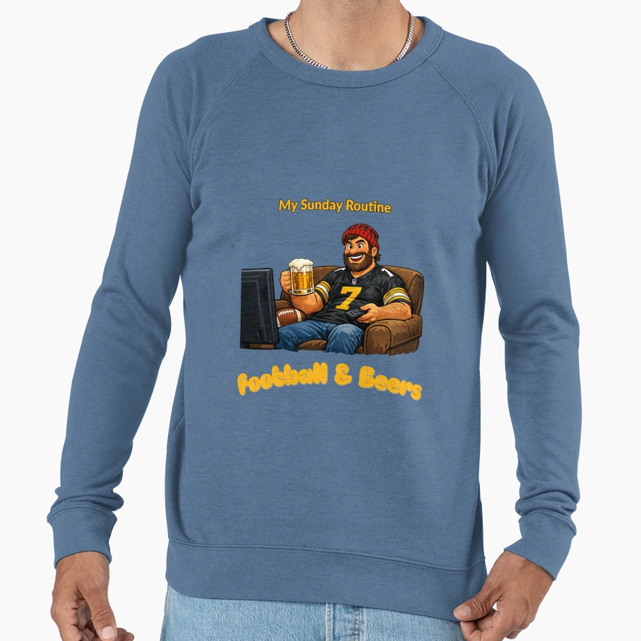 Pittsburgh Steelers Sunday Sweatshirt - Casual Everyday Wear Unisex - T-Shirt, Sweatshirt, Hoodie