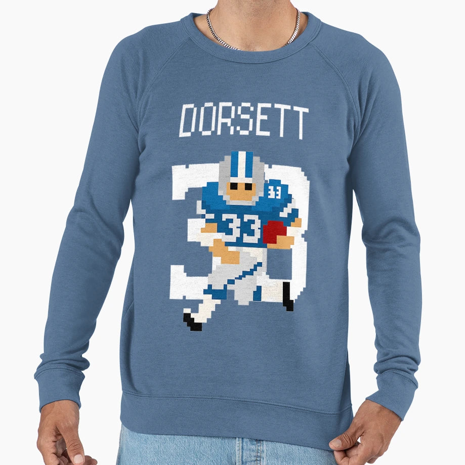 Pixel Running Back 33 Sweatshirt - Streetwear Style Unisex - T-Shirt, Sweatshirt, Hoodie