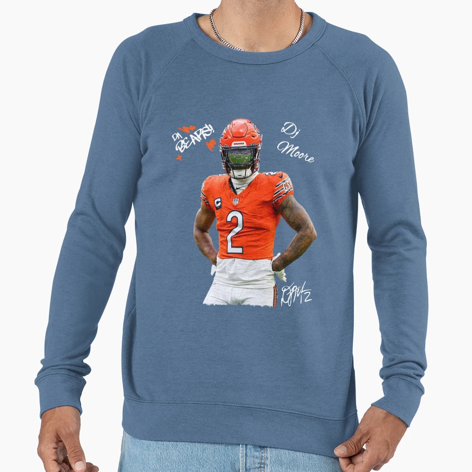 Dj Moore Chicago Sweatshirt - Fun Novelty Design Men Women - T-Shirt, Sweatshirt, Hoodie