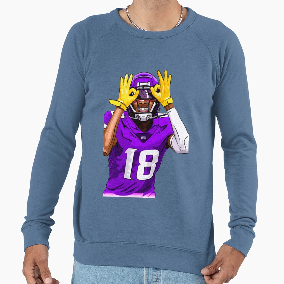 JJ Griddy Sweatshirt - Unique Graphic Unisex - T-Shirt, Sweatshirt, Hoodie
