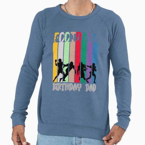 American Football Theme Football Sweatshirt - Minimalist Print Men Women - T-Shirt, Sweatshirt, Hoodie