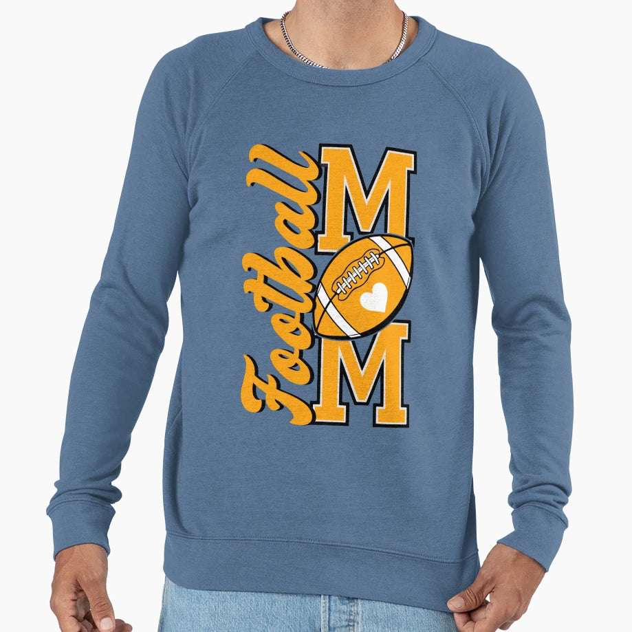 Football Mom Game Day Sports Sweatshirt - Fun Novelty Design Unisex - T-Shirt, Sweatshirt, Hoodie