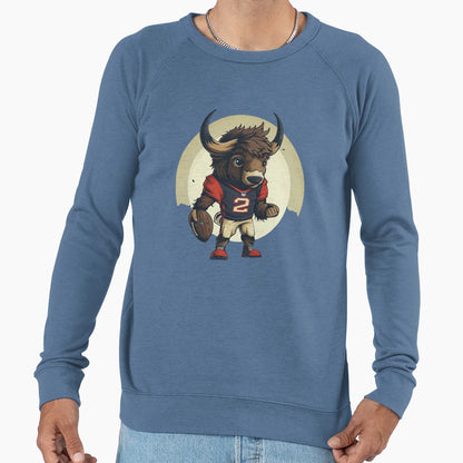 Bison Football Sweatshirt - Aesthetic Graphic Unisex - T-Shirt, Sweatshirt, Hoodie