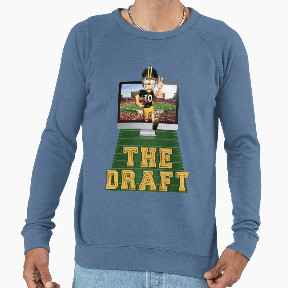 Draft Ffl Fantasy Football Sweatshirt - Casual Everyday Wear Men Women - T-Shirt, Sweatshirt, Hoodie