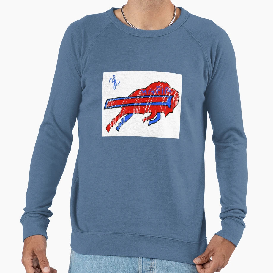 Bills Logo Sweatshirt - Graphic Print Men Women - T-Shirt, Sweatshirt, Hoodie