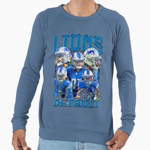 Detroit Lions Sweatshirt - Streetwear Style Unisex - T-Shirt, Sweatshirt, Hoodie
