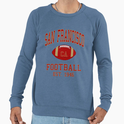San Francisco Football Sweatshirt - Custom Art Print for Adults - T-Shirt, Sweatshirt, Hoodie