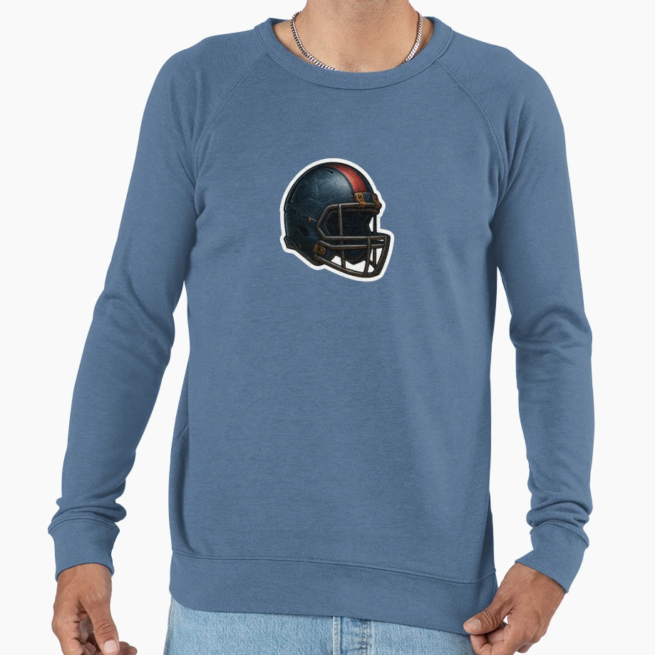 Lone Star Helmet Sweatshirt - Unique Graphic for Adults - T-Shirt, Sweatshirt, Hoodie