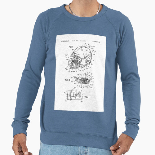 American Football Patent Sweatshirt - Custom Art Print Men Women - T-Shirt, Sweatshirt, Hoodie