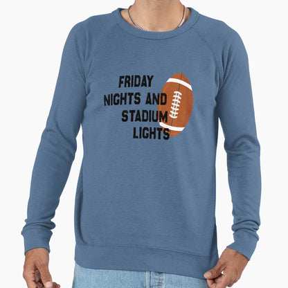 Friday Nights And Stadium Lights T-Shirt - Unique Graphic for Adults - T-Shirt, Sweatshirt, Hoodie