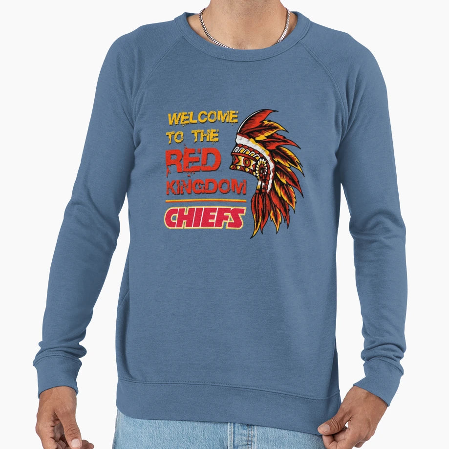 Welcome To Red Kingdom Kansas Sweatshirt - Custom Art Print for Adults - T-Shirt, Sweatshirt, Hoodie