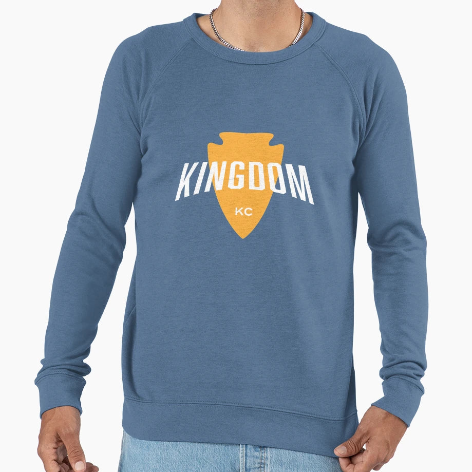 Kingdom Kansas City Football Sweatshirt - Casual Everyday Wear for Adults - T-Shirt, Sweatshirt, Hoodie