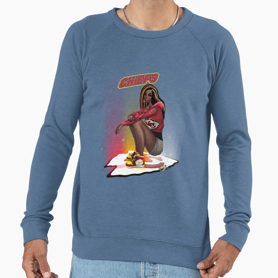 Kansas City Chiefs 2 Sweatshirt - Graphic Print Men Women - T-Shirt, Sweatshirt, Hoodie