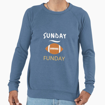 American Football Sunday Funday Nfl Sweatshirt - Trendy Graphic for Adults - T-Shirt, Sweatshirt, Hoodie