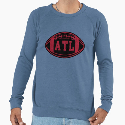 Atlanta Throwback Football Sweatshirt - Novelty Apparel Men Women - T-Shirt, Sweatshirt, Hoodie