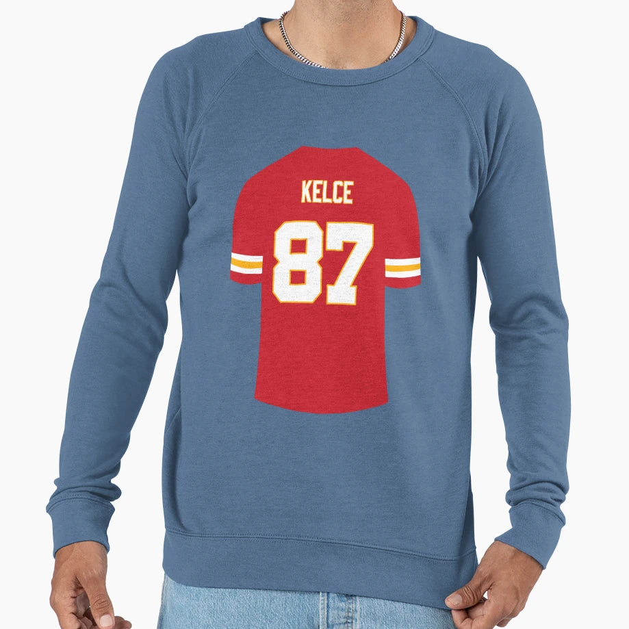 Kelce 87 Sweatshirt - Streetwear Style Men Women - T-Shirt, Sweatshirt, Hoodie