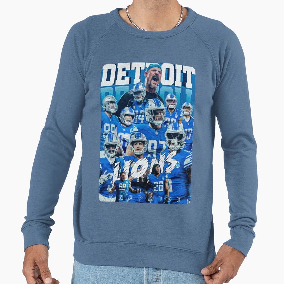 Detroit Lions Sweatshirt - Trendy Graphic Men Women - T-Shirt, Sweatshirt, Hoodie