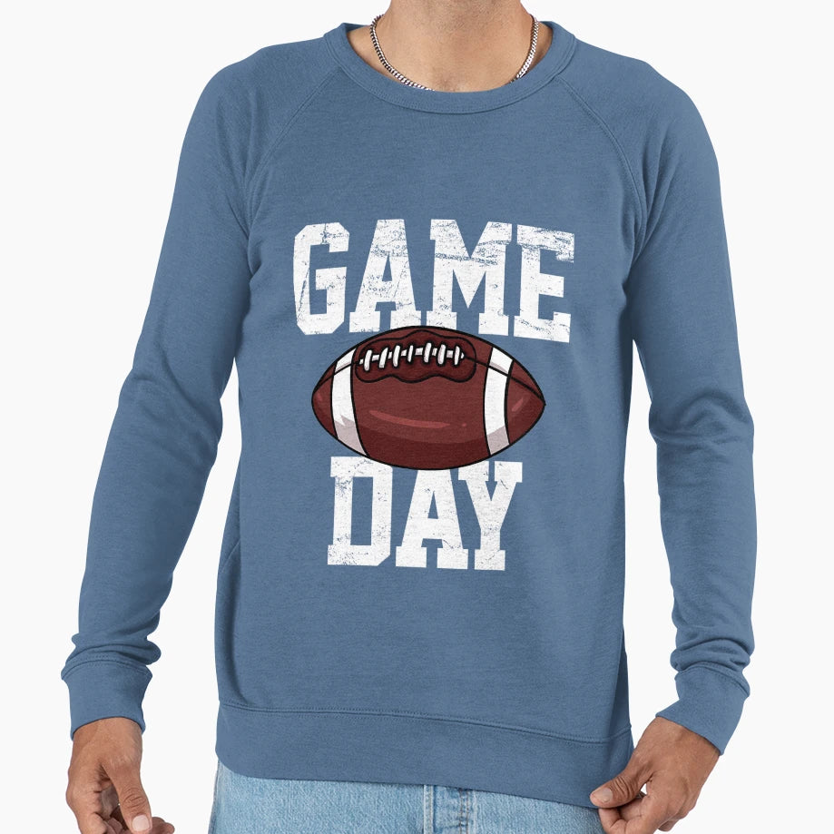 Football Player Sweatshirt - Aesthetic Graphic Men Women - T-Shirt, Sweatshirt, Hoodie