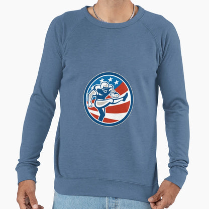American Football Placekicker Circle Sweatshirt - Graphic Print for Adults - T-Shirt, Sweatshirt, Hoodie