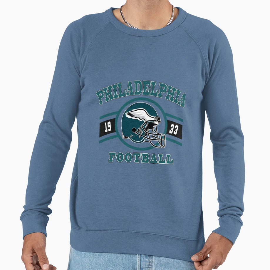 Philadelphia Football Sweatshirt - Casual Everyday Wear Men Women - T-Shirt, Sweatshirt, Hoodie