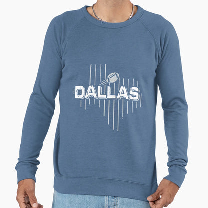 Dallas Football Fan Gear Sweatshirt - Casual Everyday Wear Unisex - T-Shirt, Sweatshirt, Hoodie