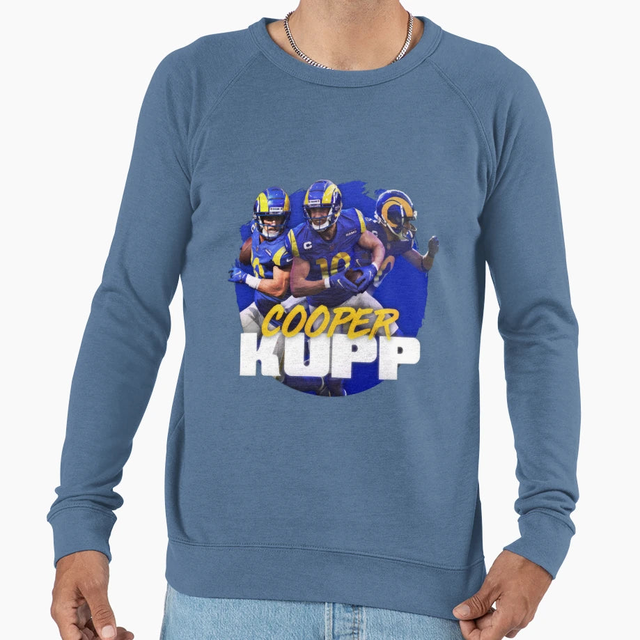 Cooper Kupp Los Angeles Rams Sweatshirt - Graphic Print Unisex - T-Shirt, Sweatshirt, Hoodie