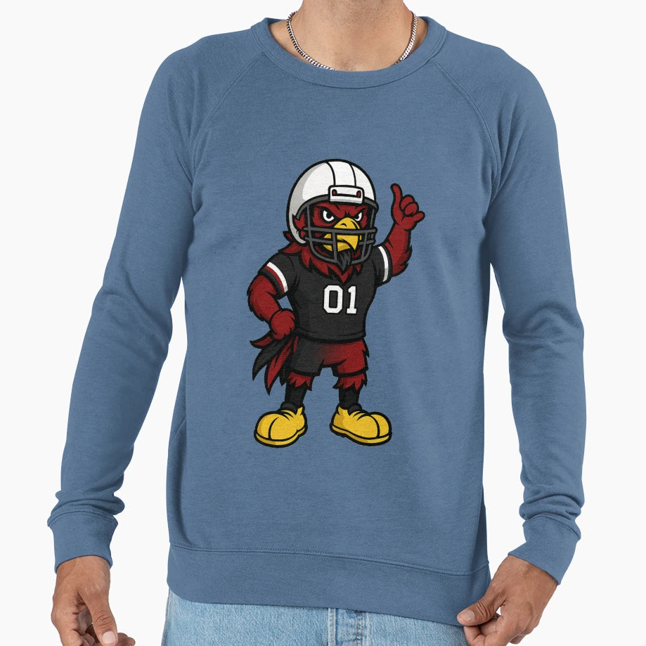 Gamecock Warrior Sweatshirt - Unique Graphic for Adults - T-Shirt, Sweatshirt, Hoodie