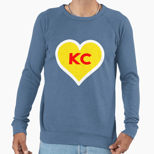 I Love Kansas City Heart Kc Football Sweatshirt - Unique Graphic for Adults - T-Shirt, Sweatshirt, Hoodie