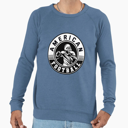 Merican Football Is Popular Sport Sweatshirt - Trendy Graphic for Adults - T-Shirt, Sweatshirt, Hoodie