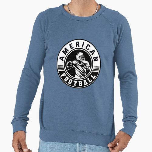 Merican Football Is Popular Sport Sweatshirt - Trendy Graphic for Adults - T-Shirt, Sweatshirt, Hoodie
