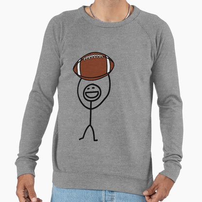 Football Fan Sweatshirt - Graphic Print for Adults - T-Shirt, Sweatshirt, Hoodie