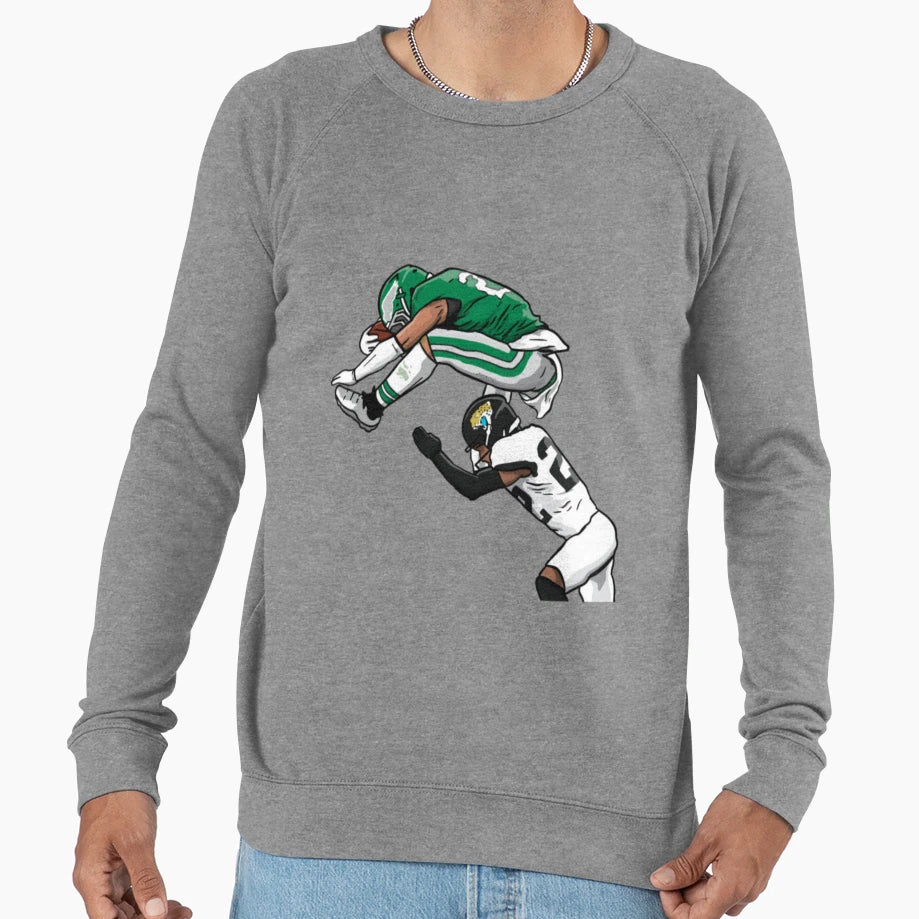 SB Backwards Jump Sweatshirt - Unique Graphic Men Women - T-Shirt, Sweatshirt, Hoodie