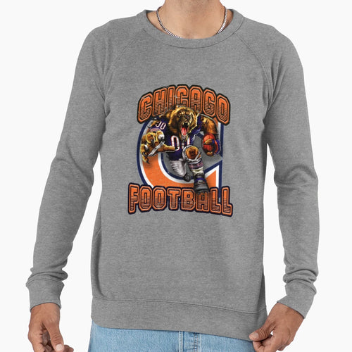 Chicago Football 5 Sweatshirt - Aesthetic Graphic for Adults - T-Shirt, Sweatshirt, Hoodie