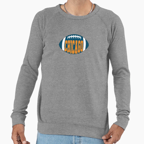 Chicago Football Sweatshirt - Aesthetic Graphic for Adults - T-Shirt, Sweatshirt, Hoodie