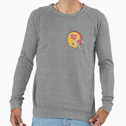 Chiefs Helmet Sweatshirt - Custom Art Print for Adults - T-Shirt, Sweatshirt, Hoodie