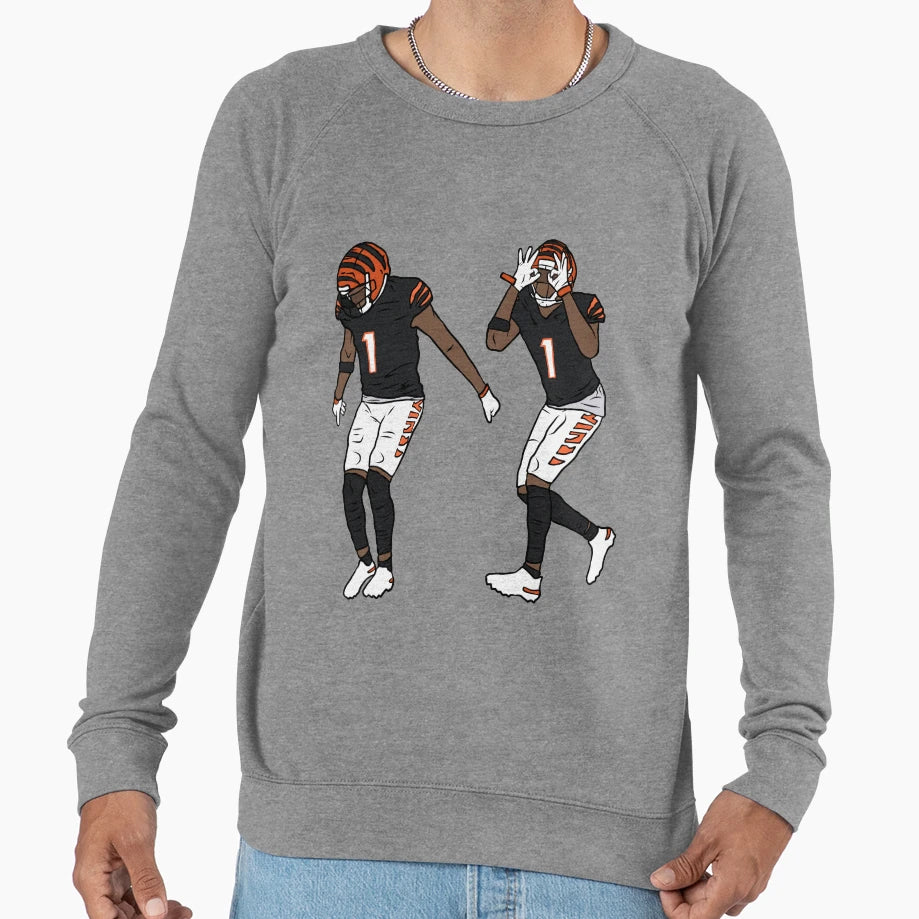 Jamarr Chase Griddy Sweatshirt - Streetwear Style Men Women - T-Shirt, Sweatshirt, Hoodie