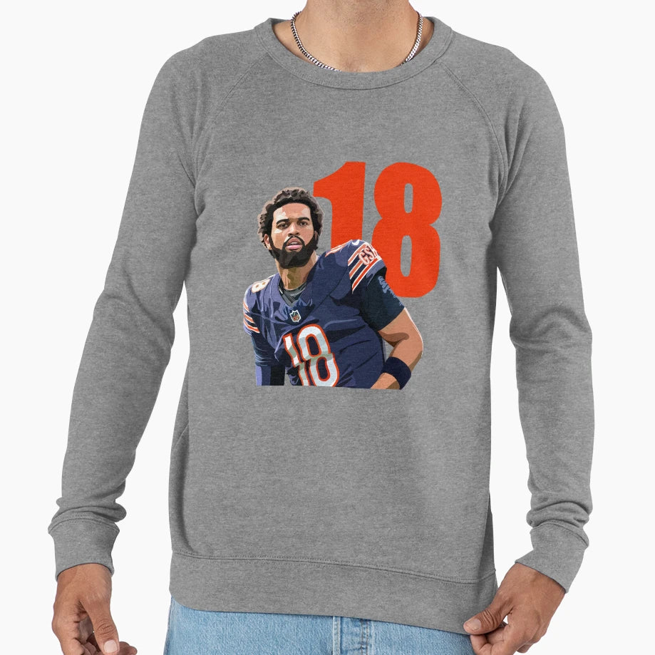 CW 18 Bears Chicago 2 Sweatshirt - Casual Everyday Wear for Adults - T-Shirt, Sweatshirt, Hoodie
