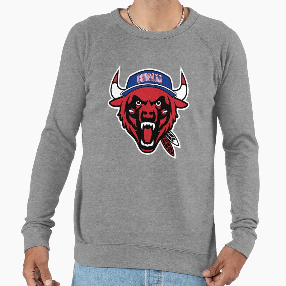 Chicago Beast North Sweatshirt - Novelty Apparel for Adults - T-Shirt, Sweatshirt, Hoodie