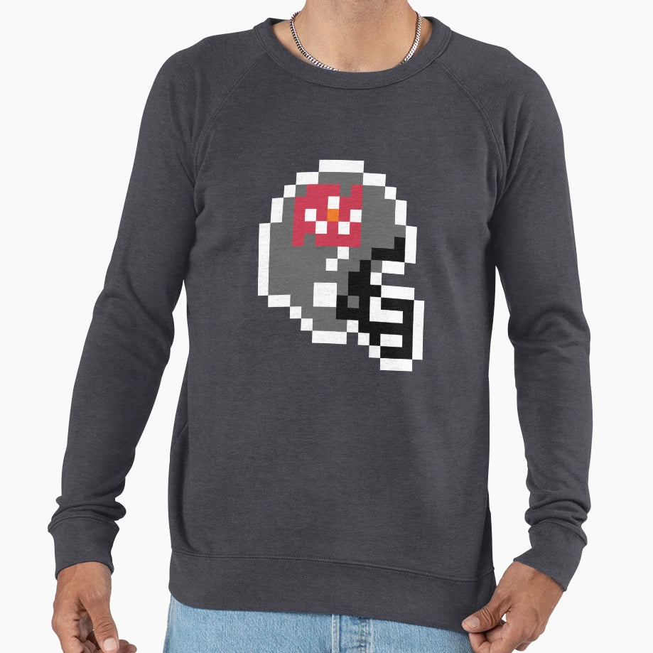 Tampa Bay Buccaneers 8 Bit Sweatshirt - Aesthetic Graphic for Adults - T-Shirt, Sweatshirt, Hoodie