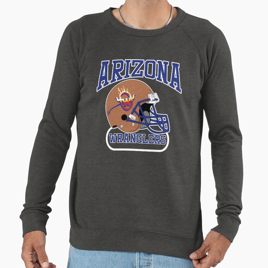 Arizona Wranglers Helmet Sweatshirt - Aesthetic Graphic Unisex - T-Shirt, Sweatshirt, Hoodie
