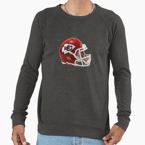 Helmet Chiefs Icon Sweatshirt - Custom Art Print Unisex - T-Shirt, Sweatshirt, Hoodie