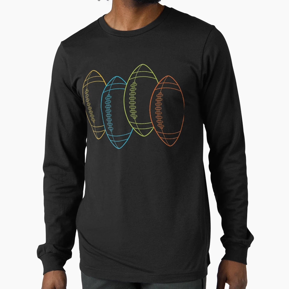 Football Football T-Shirt - Custom Art Print Unisex - T-Shirt, Sweatshirt, Hoodie