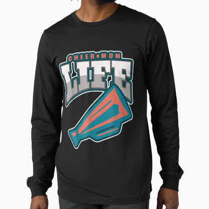 Cheer Mom Life Cheerleader Mom T-Shirt - Trendy Graphic Men Women - T-Shirt, Sweatshirt, Hoodie