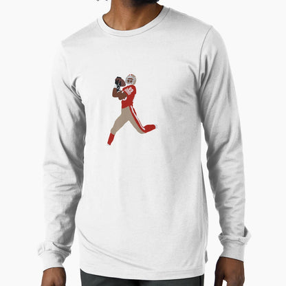 Jerry Rice Minimalist T-Shirt - Novelty Apparel Men Women - T-Shirt, Sweatshirt, Hoodie