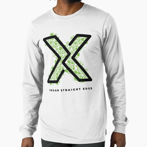 Vegan Straight Edge T-Shirt - Aesthetic Graphic Men Women - T-Shirt, Sweatshirt, Hoodie