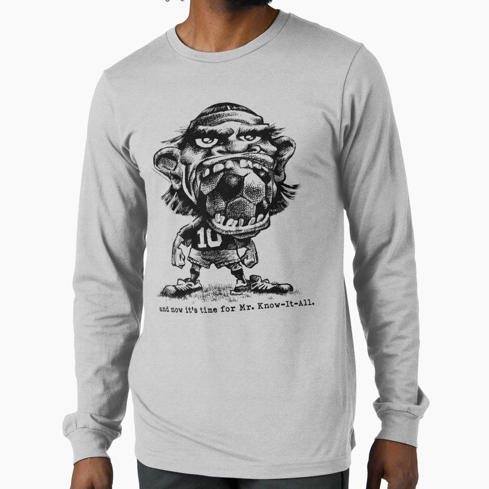 Soccer Big Mouth T-Shirt - Fun Novelty Design for Adults - T-Shirt, Sweatshirt, Hoodie