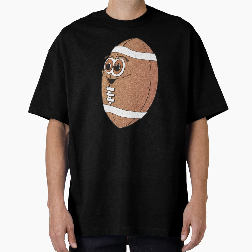 Football Cartoon T-Shirt - Trendy Graphic Men Women - T-Shirt, Sweatshirt, Hoodie