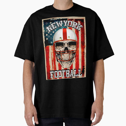 New York Football T-Shirt - Aesthetic Graphic Men Women - T-Shirt, Sweatshirt, Hoodie